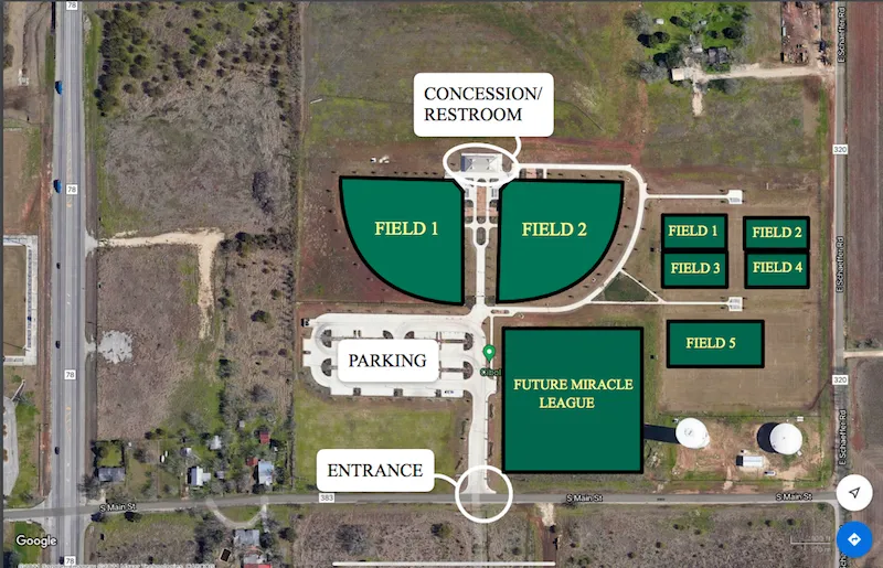 Cibolo Sports Site Map