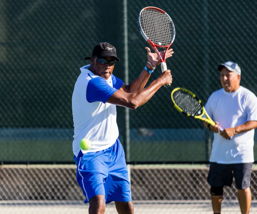 Tennis at the Thousand Oaks Y